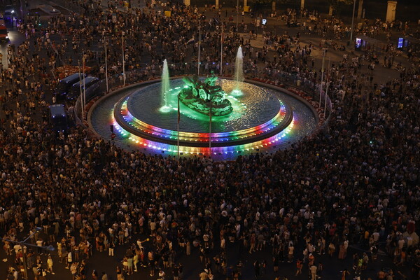 Μαδρίτη: Χιλιάδες κόσμου στη γιορτή του Pride μετά από δύο χρόνια πανδημίας