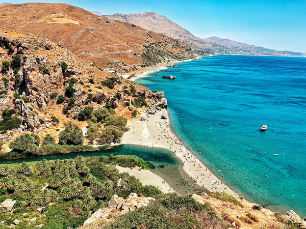 Στη νότια Κρήτη, μακριά από τον συνωστισμό