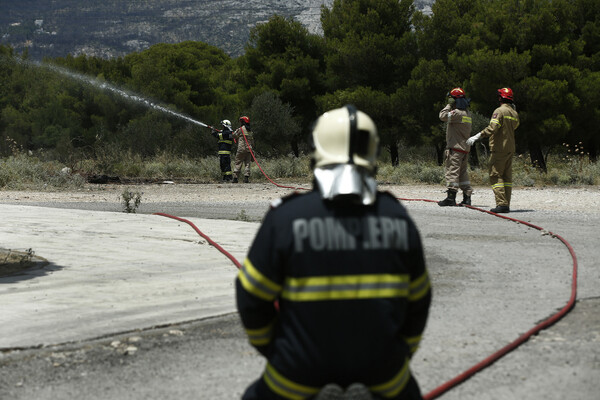 Ρουμάνος πυροσβέστης στην Ελλάδα