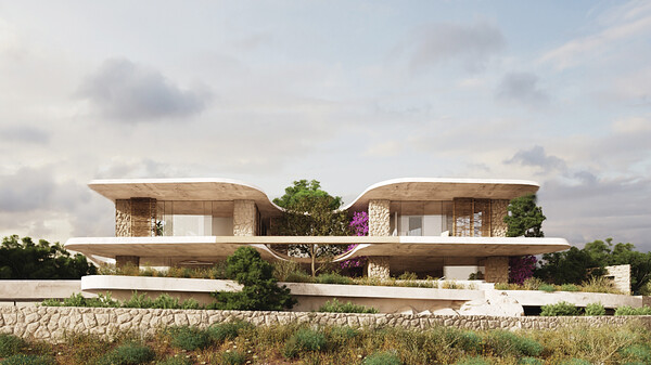 Οι κατοικίες που σχεδιάζει η Μαριαλένα Τσόλκα συνδέονται με το μεσογειακό τοπίο και τη φύση