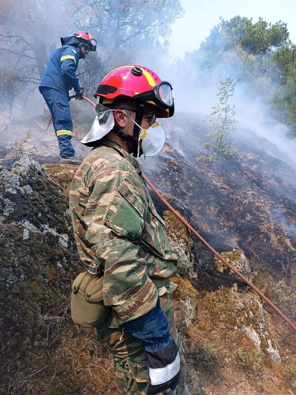 Μαίνεται η φωτιά στον Έβρο- Μάχη για να σωθεί το δάσος της Δαδιάς 