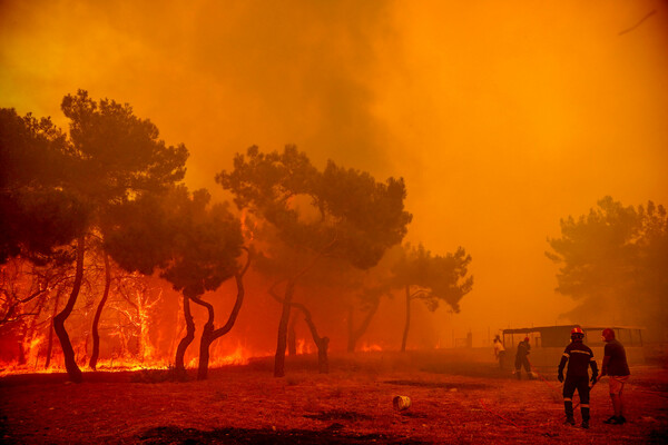 Συνεχίζεται η μάχη με τις φλόγες στη Δαδιά Έβρου – Μέσα στον οικισμό η φωτιά στα Βατερά Λέσβου