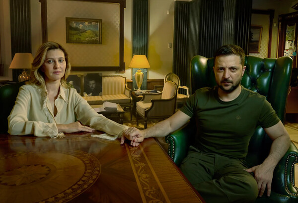 Portrait Of Bravery: Ukraine’s First Lady, Olena Zelenska