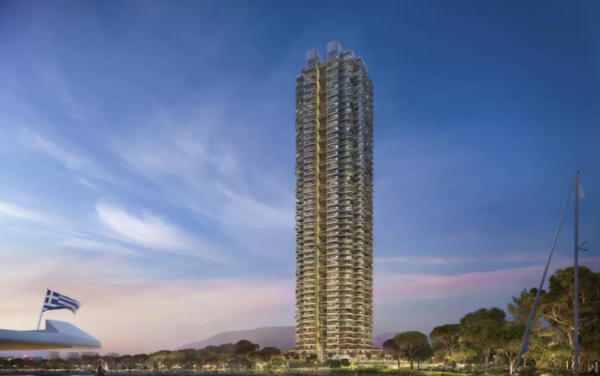 Riviera Tower: Ο «πράσινος» ουρανοξύστης στο Ελληνικό θα είναι ο ψηλότερος στη Μεσόγειο