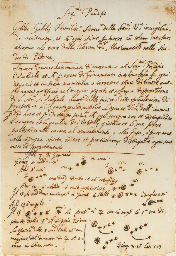 Xειρόγραφο του Γαλιλαίου ιδιοκτησίας του Πανεπιστημίου του Μίσιγκαν αποκαλύφθηκε ότι ήταν πλαστό