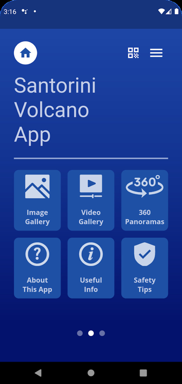 Νέα ψηφιακή εφαρμογή «ξεναγεί» τους χρήστες στο ηφαίστειο της Σαντορίνης