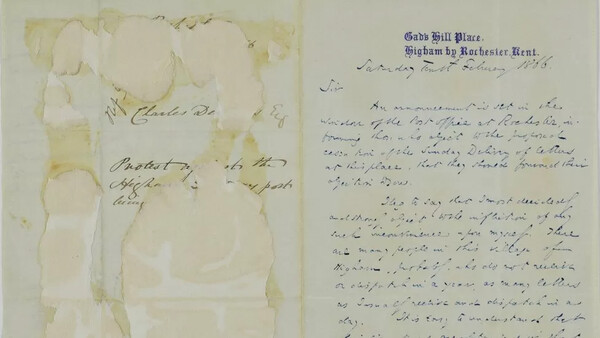 Αδημοσίευτες επιστολές του Ντίκενς αποκαλύπτουν ότι είχε επίγνωση της φήμης του