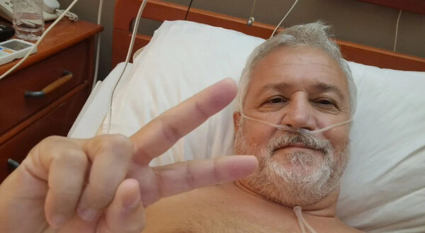 Ο συγγραφέας του Σασμού, Σπύρος Πετρουλάκης, στο νοσοκομείο