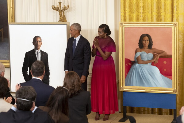 Barack and Michelle Obama Returned to the White House - Their Portraits Revealed