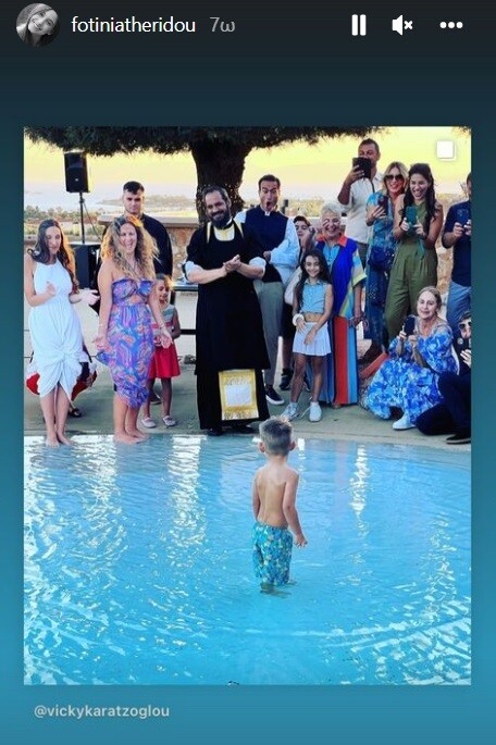 Φωτεινή Αθερίδου – Κωνσταντίνος Μαγκλάρας: Παντρεύτηκαν και βάφτισαν τον γιο τους 