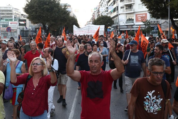 ΔΕΘ: Συγκεντρώσεις και πορείες στη Θεσσαλονίκη- Συλλογικές συμβάσεις και αύξηση μισθών τα βασικά αιτήματα