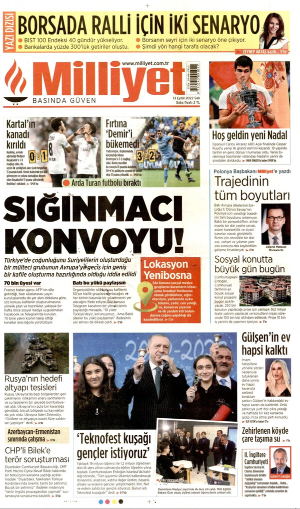 Για Milliyet: Νέο προσφυγικό κύμα - «Κομβόι προσφύγων» ετοιμάζεται να ξεκινήσει από την Τουρκία για την Ελλάδα 