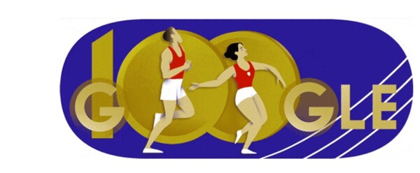 Doodle Google: 100 χρόνια από την γέννηση του χρυσού ζευγαριού του Ελσίνκι Emil Zatopek και Dana Zatopkova