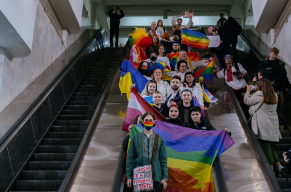 Ουκρανία: Ένα διαφορετικό Pride στο Χάρκοβο- Έγινε μέσα στο μετρό