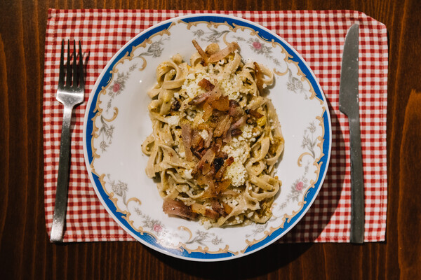Στο νέο σπίτι της Trattoria Italia d'Onofrio για την πιο ωραία πέστο φιστίκι