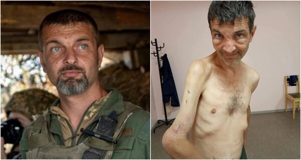 Το αποστεωμένο πρόσωπο της αιχμαλωσίας: Ένας Ουκρανός πριν και μετά τη σύλληψή του από τους Ρώσους