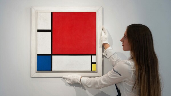 Mondrian painting expected to fetch more than $50 million in rare auction