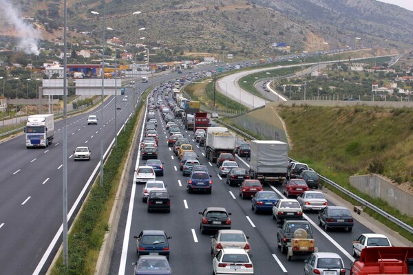 Κυκλοφοριακές ρυθμίσεις σήμερα στην Αθηνών-Κορίνθου