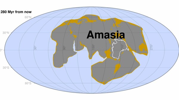 Η Amasia είναι η νέα υπερήπειρος που θα σχηματιστεί με τη «σύγκρουση» Αμερικής-Ασίας - Σε 300 εκατ. χρόνια 