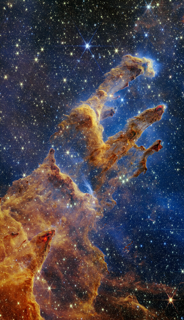 Μαγεία: Το τηλεσκόπιο James Webb φωτογράφισε τις Στήλες της Δημιουργίας 