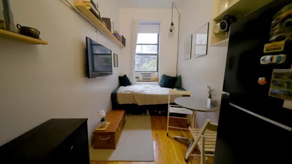 Νέα Υόρκη: Πληρώνει ενοίκιο 1.100$ για διαμέρισμα 8,8 τετραγωνικών- Χωρίς τουαλέτα ή κουζίνα 