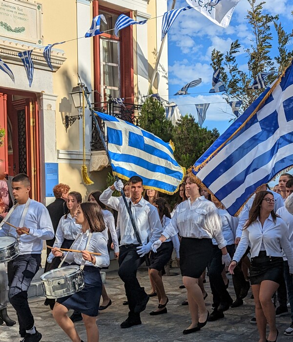 Παρέλαση στην Κέα