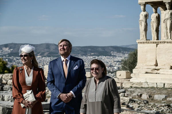 Στην Ακρόπολη το βασιλικό ζεύγος της 