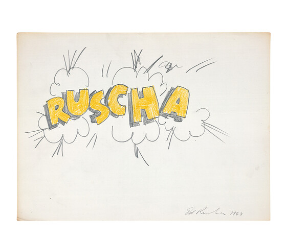 Εντ Ρούσα:  Η γοητεία της αμερικανικής ζωής στο έργο ενός μεγάλου καλλιτέχνη