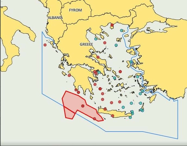 Νέα Navtex για τους υδρογονάνθρακες σε Κρήτη και Πελοπόννησο - Διευρύνεται το πεδίο ερευνών