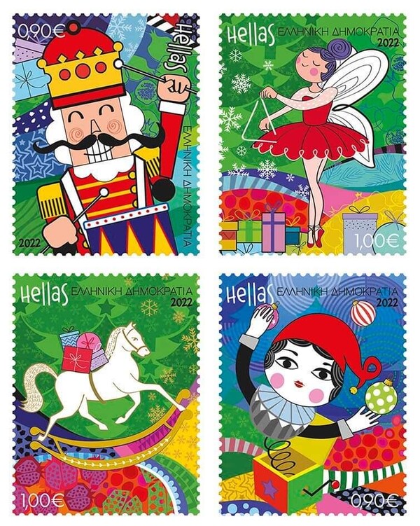 Κυκλοφόρησαν τα χριστουγεννιάτικα γραμματόσημα των ΕΛΤΑ -Με φιγούρες από παραμύθια