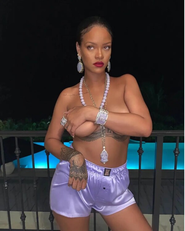 Η Rihanna εξηγεί γιατί με τον A$AP Rocky κρατούν ακόμη μυστικό τον γιο τους