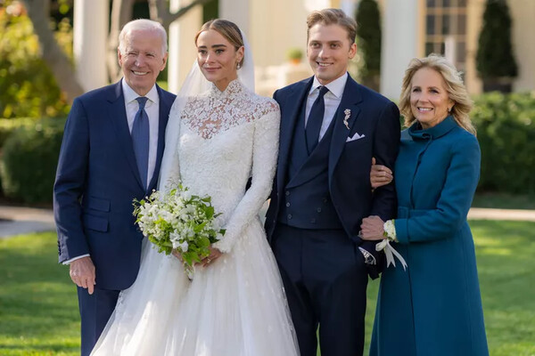 Naomi Biden, Granddaughter of Joe Biden, Marries Peter Neal in White House Wedding That's a Historic First