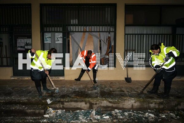 Κακοκαιρία «Fobos»: Σαρώνει τη Δυτική Ελλάδα- Πλημμύρισαν δρόμοι στην Πάτρα, ζημιές σε προβλήτα στο Μεσολόγγι