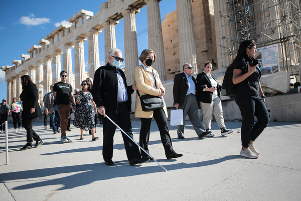 Προσβάσιμη σε άτομα με οπτική αναπηρία από σήμερα η Ακρόπολη