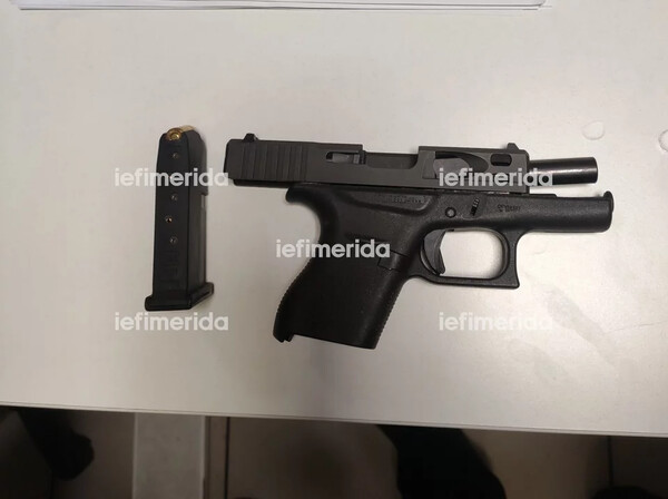 Trannos: Αυτό είναι το όπλο που εντόπισαν οι αρχές κατά τη σύλληψή του τα ξημερώματα 