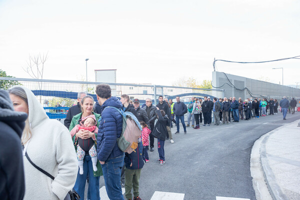 Μετρό Θεσσαλονίκης: Φωτορεπορτάζ από τον σταθμό «Παπάφη» που άνοιξε σήμερα για επίσκεψη από το κοινό