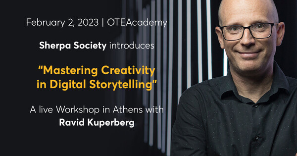 Workshop για "Creativy In Digital Storytelling" από την Sherpa Society