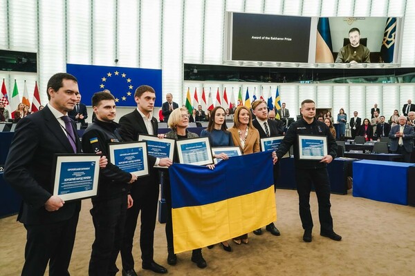 Στο λαό της Ουκρανίας το βραβείο Ζαχάρωφ για το 2022