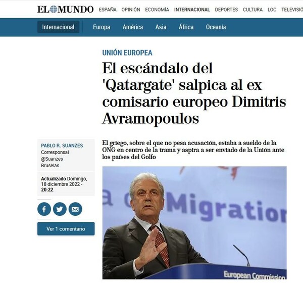 La Stampa και El Mundo στοχοποιούν Αβραμόπουλο για στενή σχέση με την ΜΚΟ του Παντσέρι -Τι απαντάει ο ίδιος