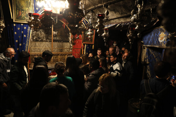 Οι επισκέπτες επέστρεψαν στην Βηθλεέμ για τα Χριστούγεννα - Μετά από δύο χρόνια πανδημίας 