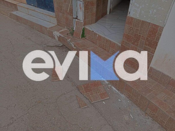 Σεισμός στην Εύβοια: Χωρίς τραυματισμούς, αλλά με μικροζημιές - Βίντεο από τη στιγμή της δόνησης
