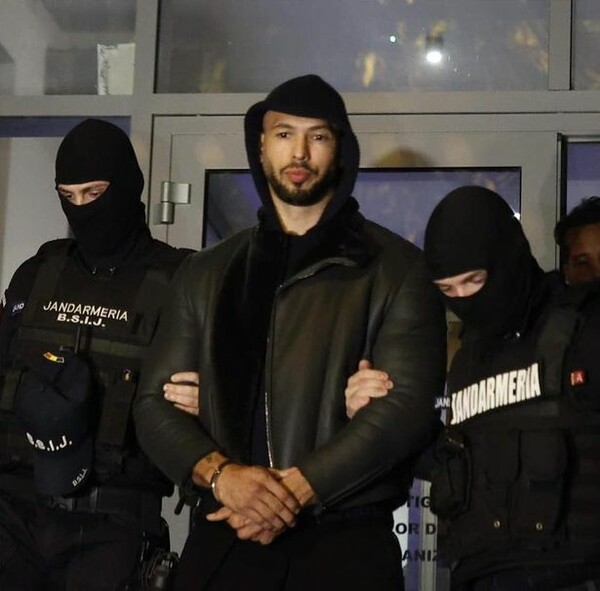Ο Άντριου Τέιτ συνελήφθη στη Ρουμανία για εμπορία ανθρώπων και βιασμό