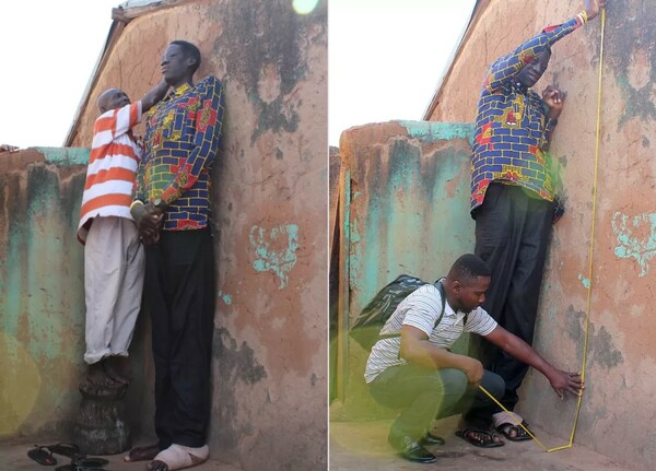 Γκάνα: Ψηλώνει συνέχεια και πλέον είναι μάλλον ο ψηλότερος άνθρωπος στη Γη