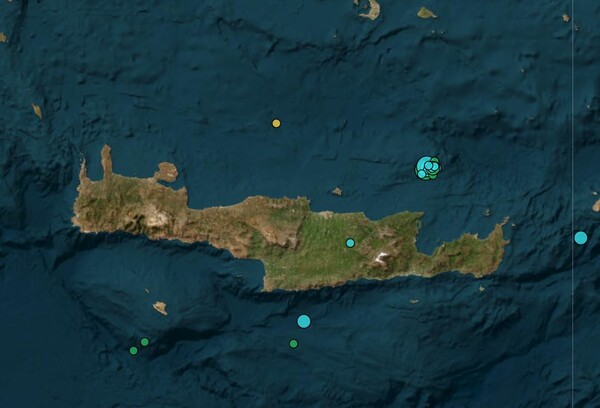 Νέος σεισμός ανοιχτά της Νεάπολης στην Κρήτη