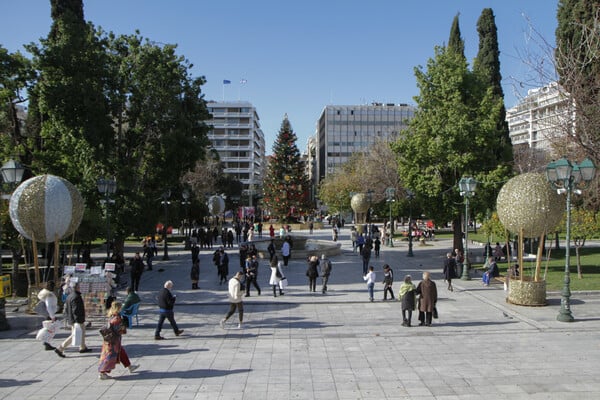 Η πλατεία Συντάγματος