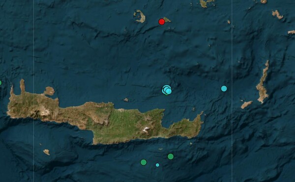 Σεισμός 4,2 Ρίχτερ ανοιχτά της Κρήτης