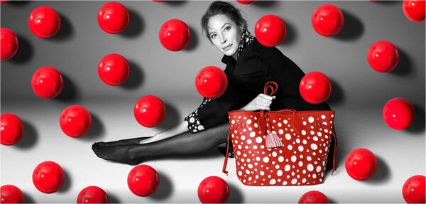 Louis Vuitton has teamed up with the iconic Japanese artist Yayoi Kusama 