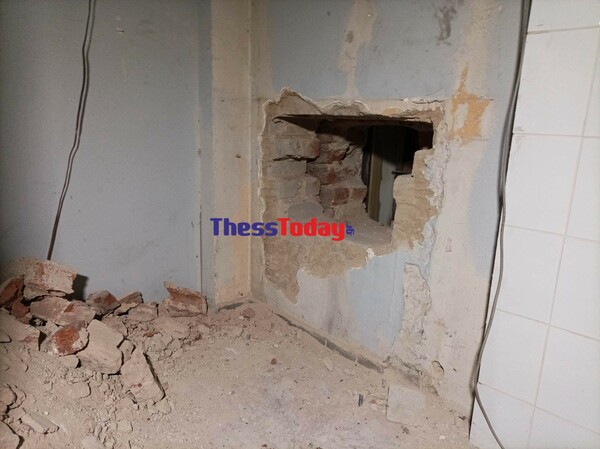 Ριφιφί σε κοσμηματοπωλείο στη Θεσσαλονίκη- Άνοιξαν τρύπα από εγκαταλελειμμένο κτίριο
