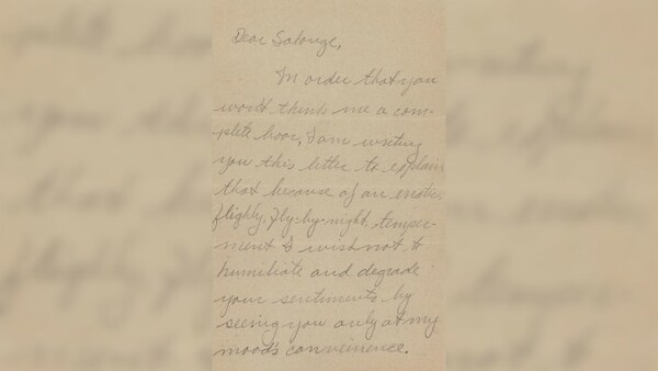 Στο «σφυρί» γράμμα του Μάρλον Μπράντο με το οποίο χώριζε τη σύντροφό του