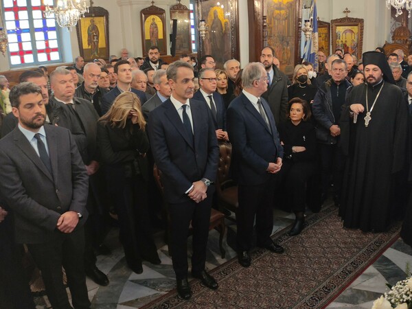 Μανούσος Βολουδάκης: Τελευταίο «αντίο» στον βουλευτή στα Χανιά - Παρουσία πρωθυπουργού και βουλευτών της ΝΔ